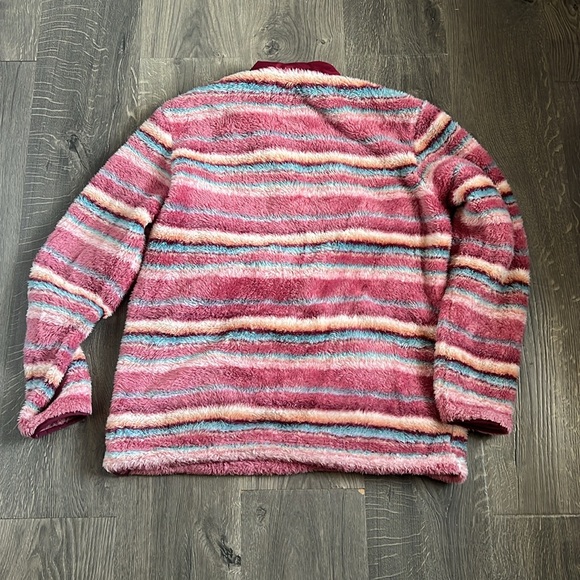 Hooey Ladies Medium Fleece Pink Pullover - Picture 6 of 6